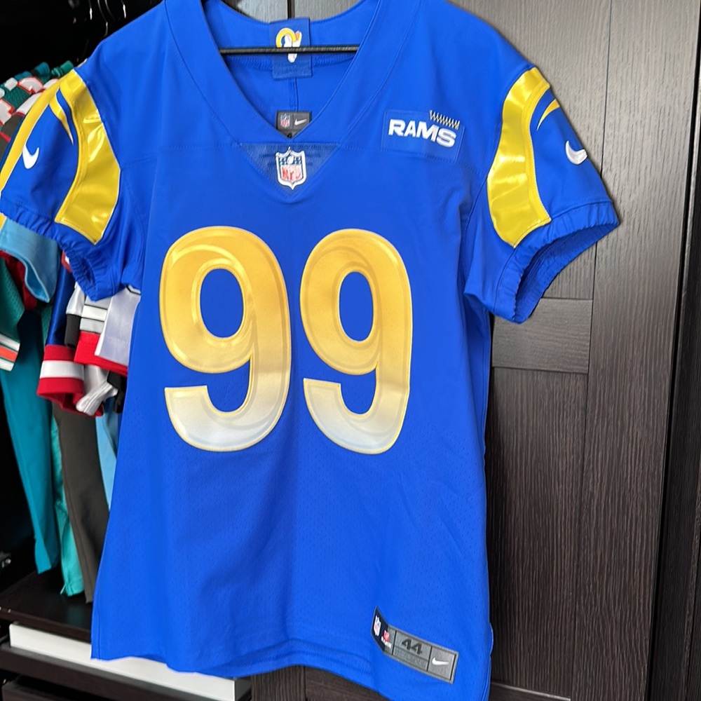 Nike Aaron Donald Royal Los Angeles Rams Vapor Elite Player Jersey